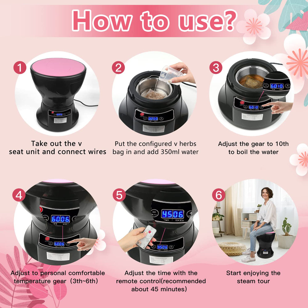 TOKPELA Yoni Steam Pot anti‑dry function enhances safe steaming.