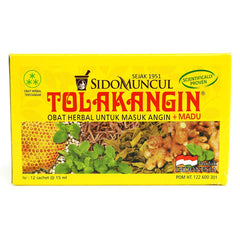 Tolakangin herbal syrup honey bottle for immune support
