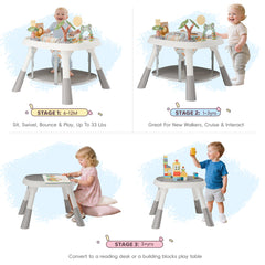 TOLEAD Activity Center with five toys for sensory play