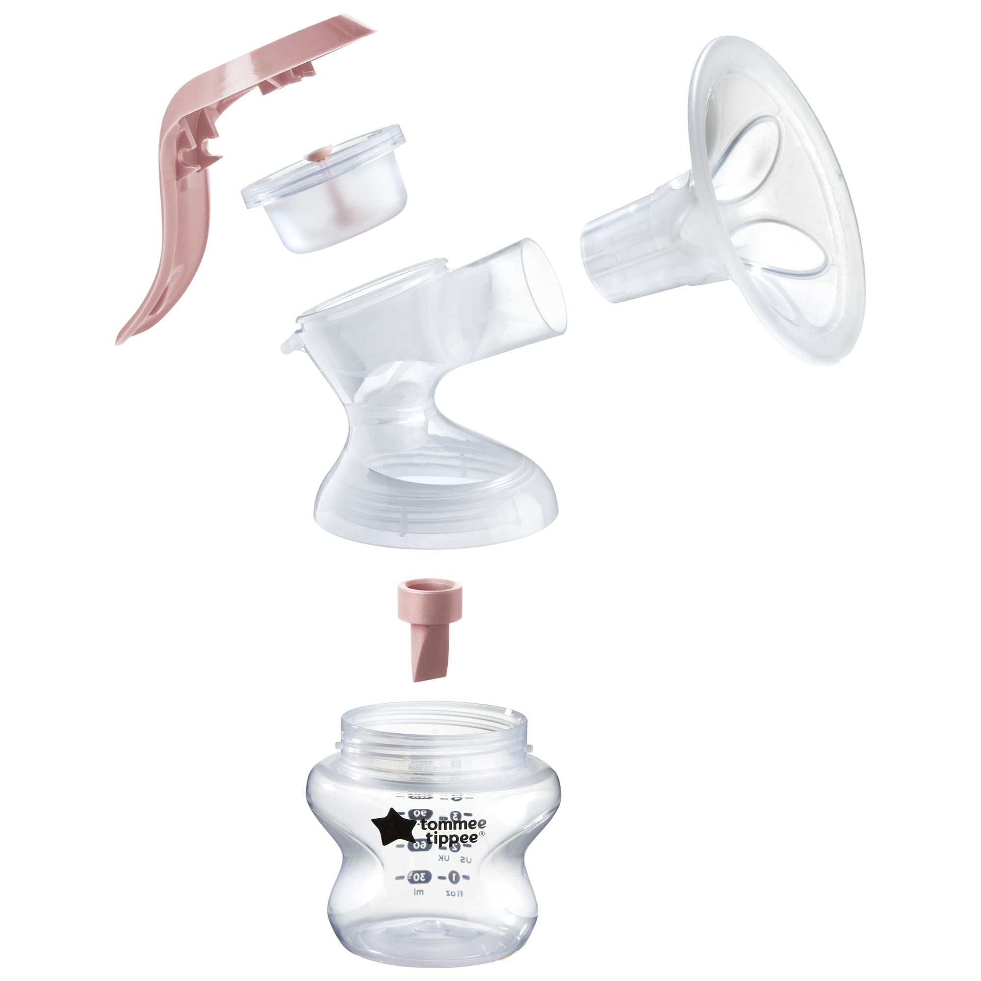 Tommee Tippee closed-system keeps milk in the bottle and reduces spills.