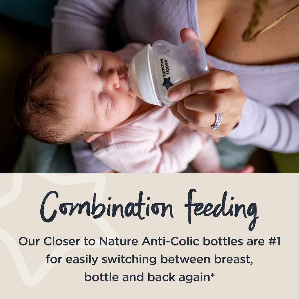 Closer to Nature anti-colic valve close-up reduces air in feeds.