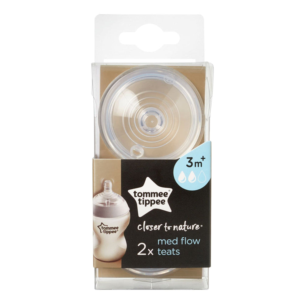 Tommee Tippee CTN Teats Medium Flow compatible with Easi-vent system