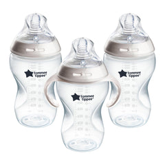 Tommee Tippee Natural Start 11oz bottle for thicker feeds and clear visibility