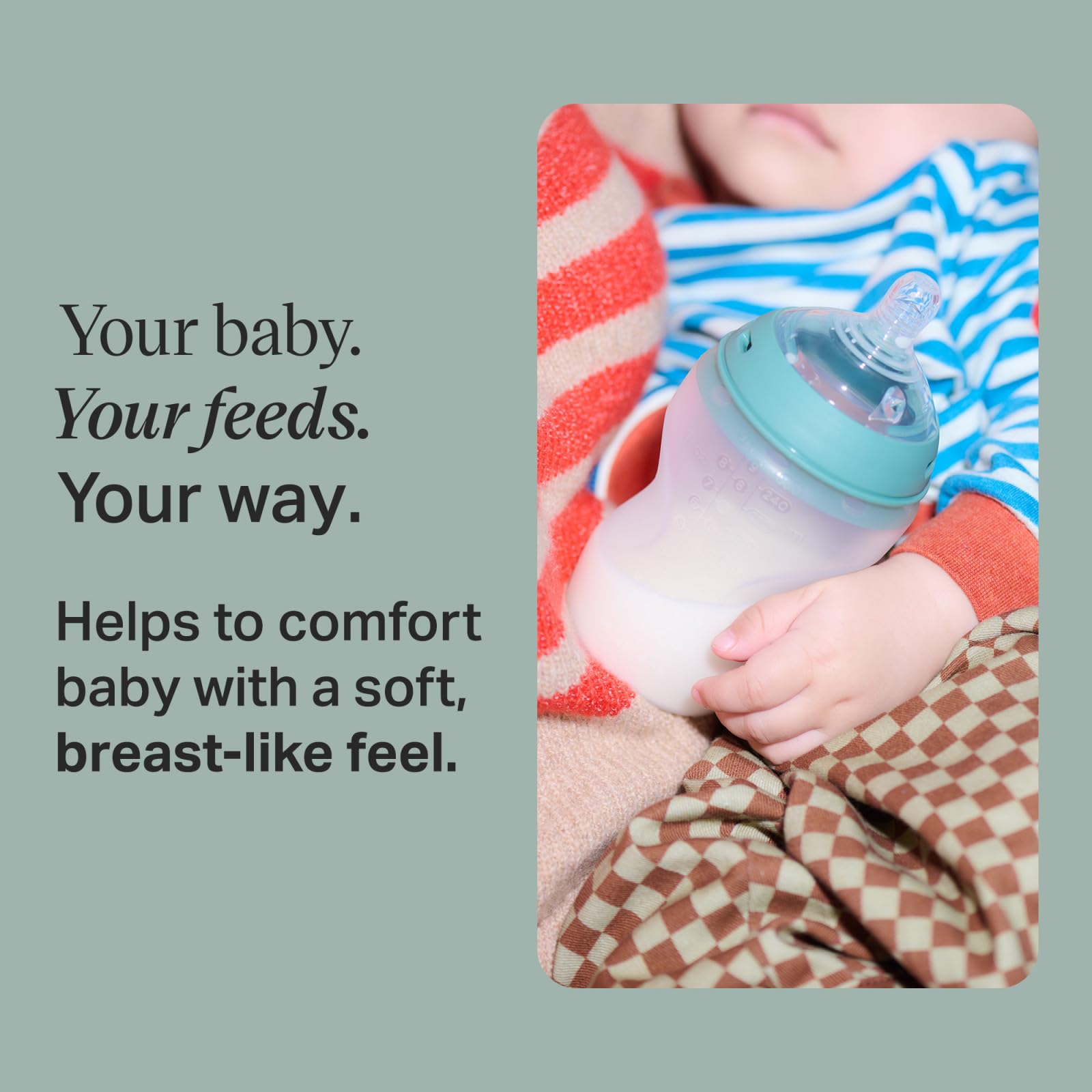 Tommee Tippee Natural Start nipple designed for natural latch and easy feeding