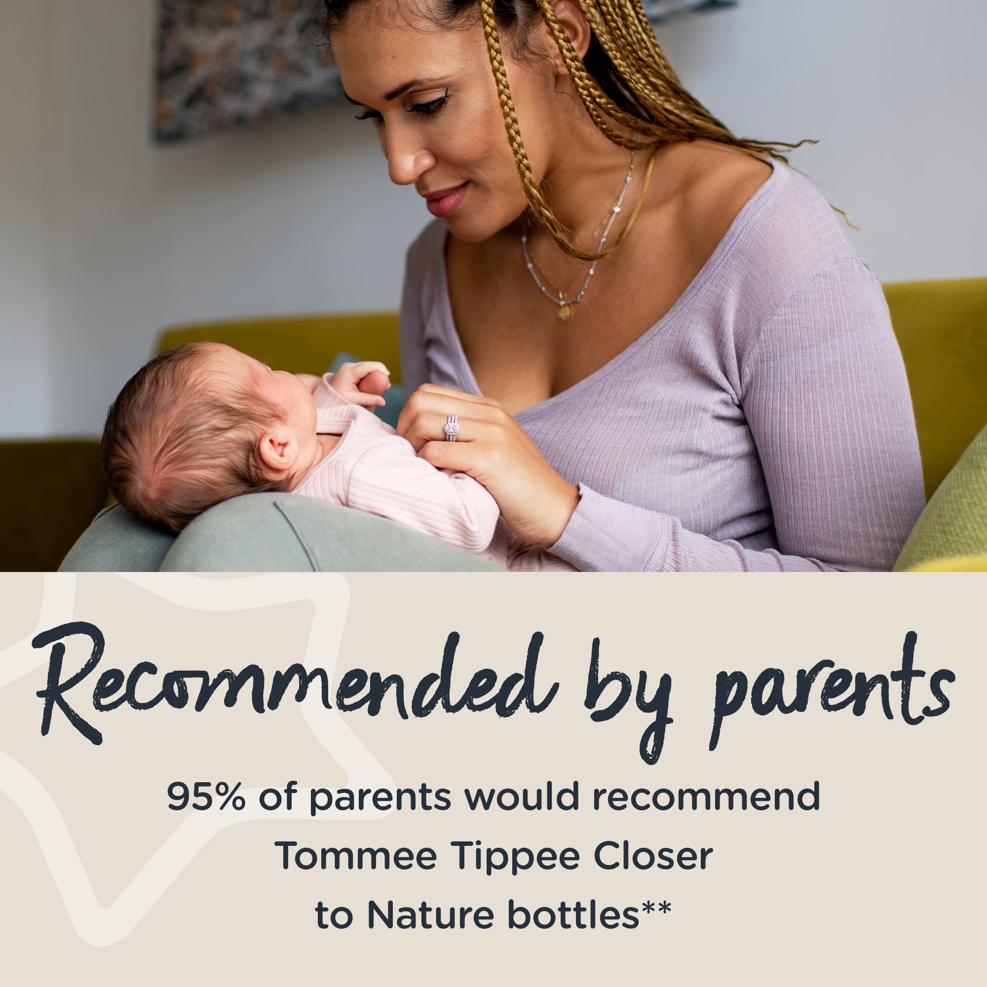 Tommee Tippee travel lids prevent leaks during trips.