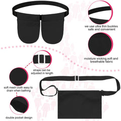 Tondiamo adjustable neck strap for versatile wear beneath clothing.
