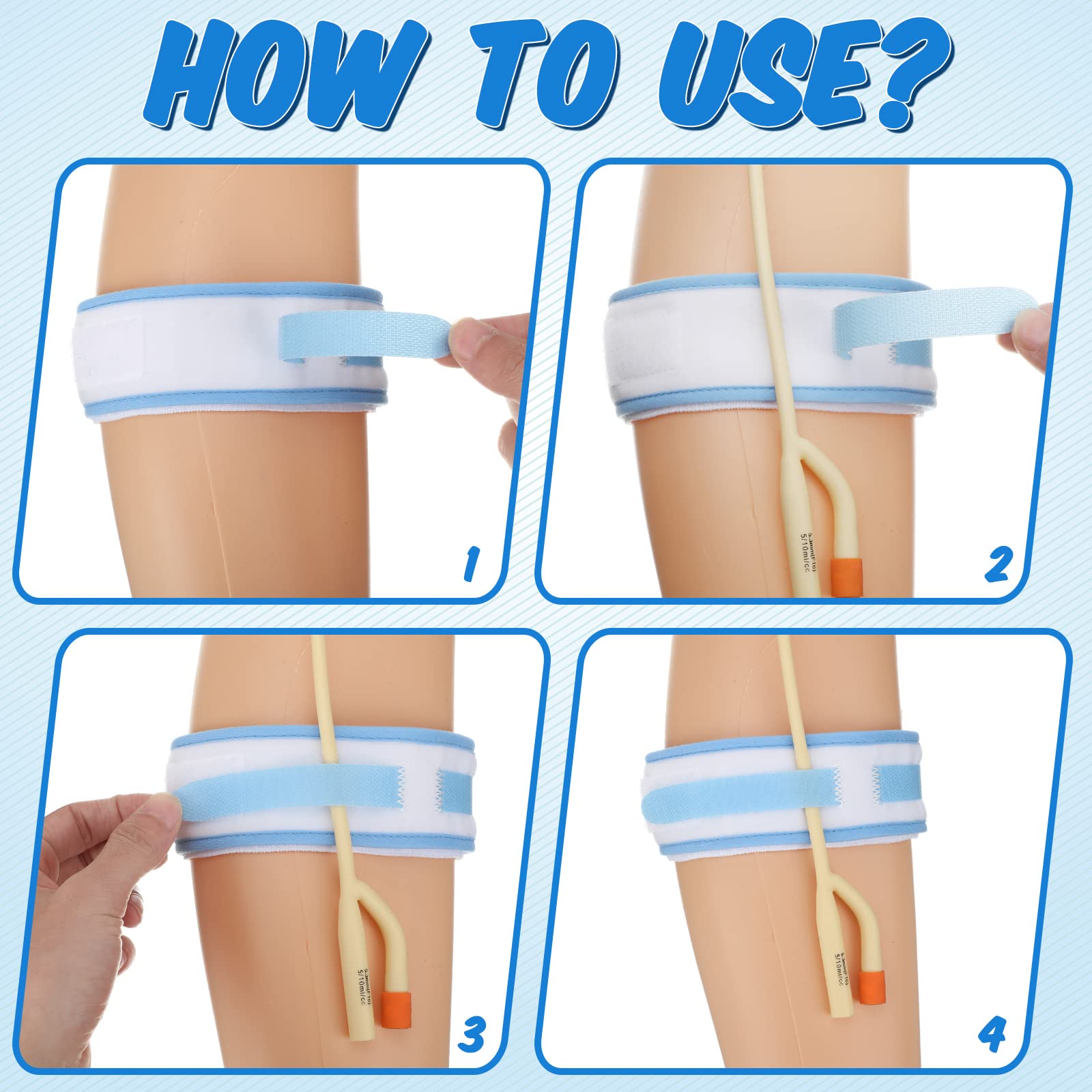 Tondiamo leg band with non-slip interior prevents movement