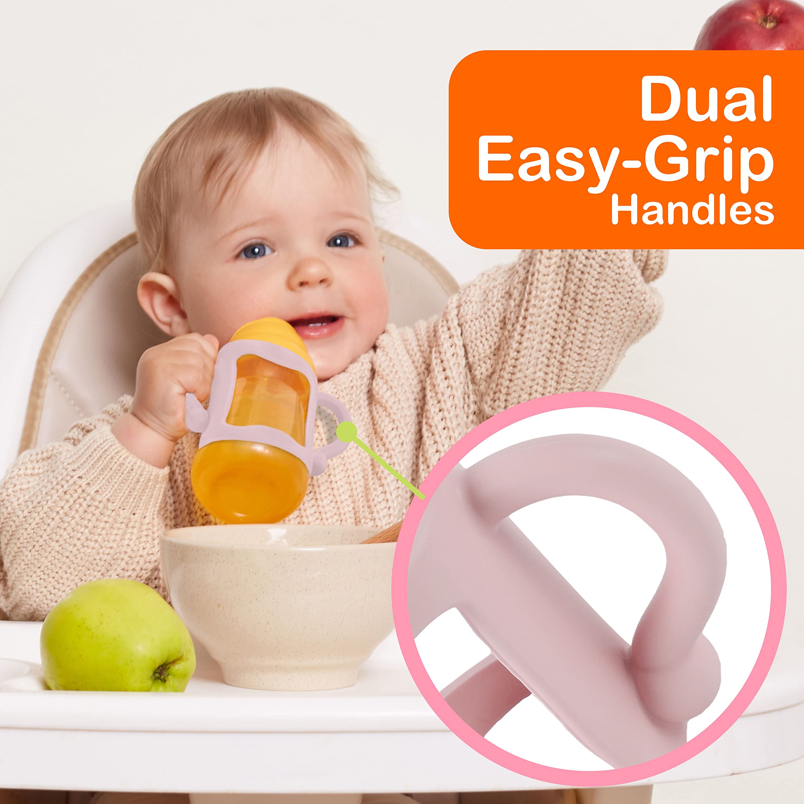 TonGass dual grip design supports independent feeding attempts.