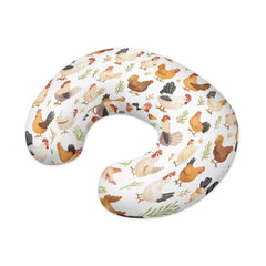 Tongluoye pillow cover fits most curved nursing pillows securely