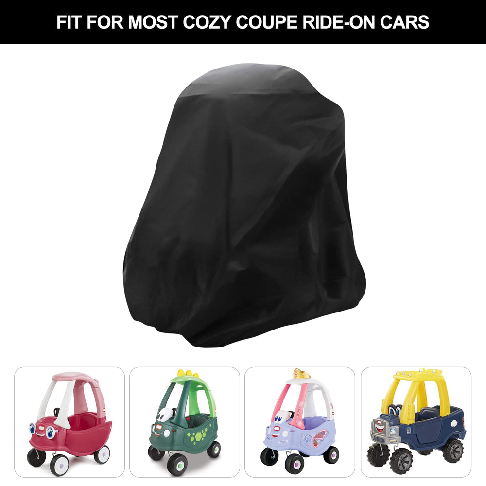Tonhui Cozy Coupe cover front angle shows adjustable drawstring for secure fit.