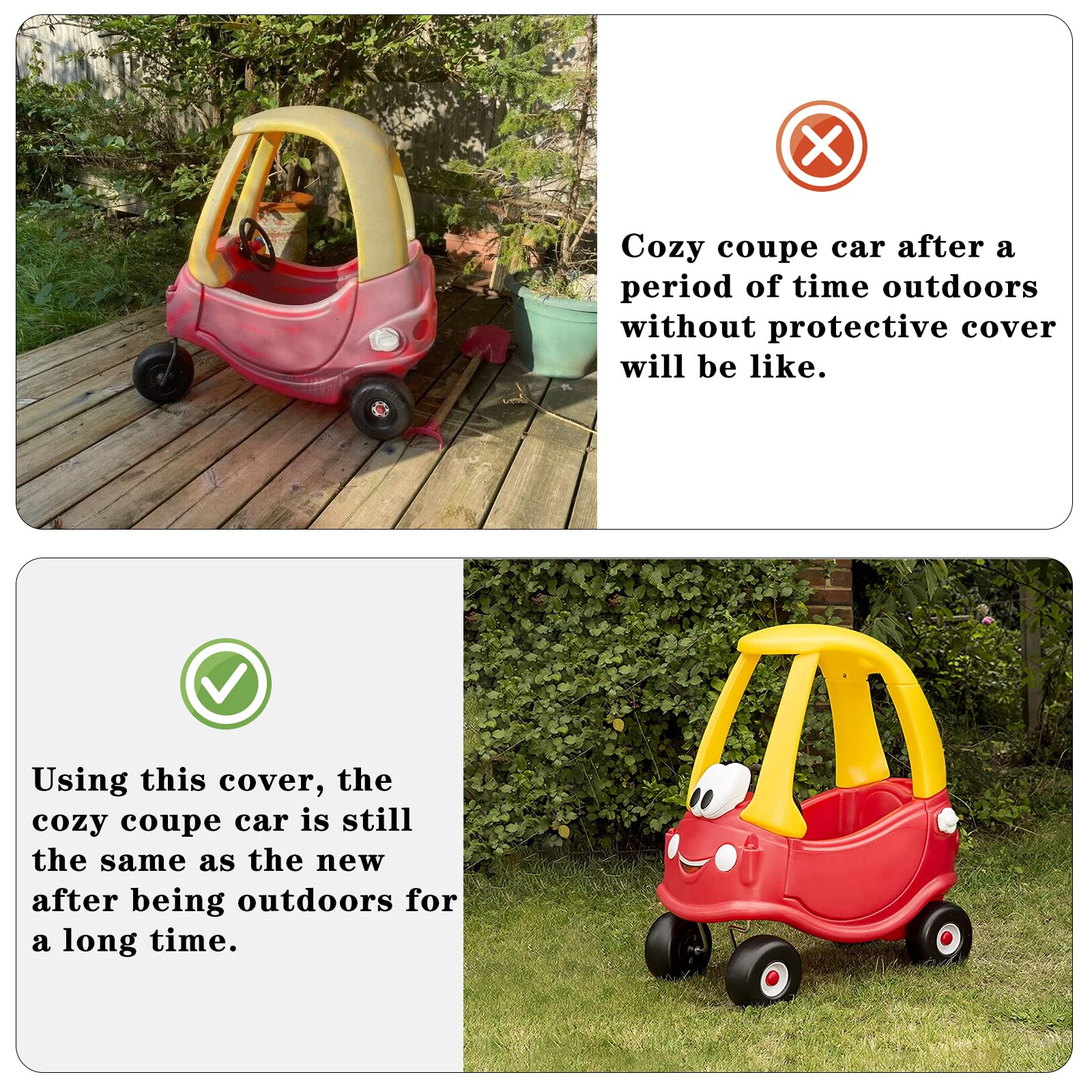 Tonhui Cozy Coupe cover side detail highlights durable oxford fabric.