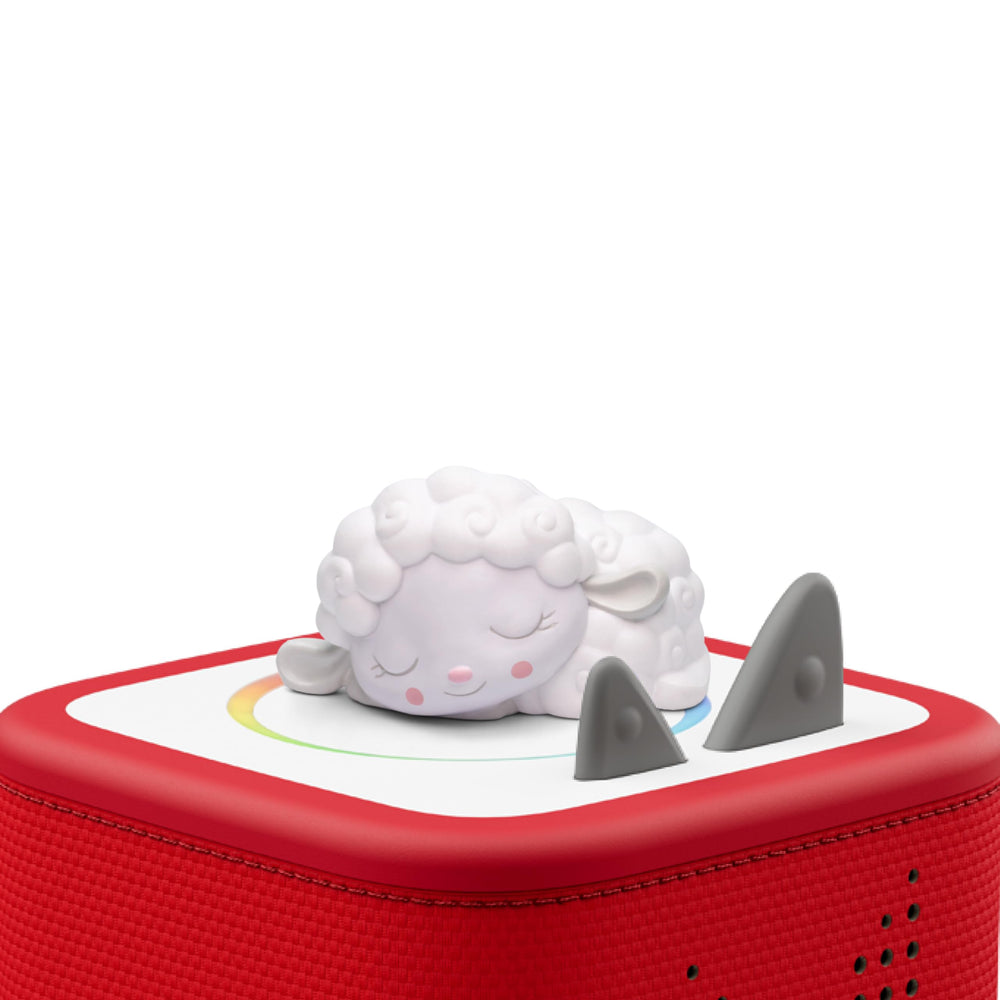 Tonies Sleepy Friends Sleepy Sheep forest scene designed to soothe kids at bedtime.