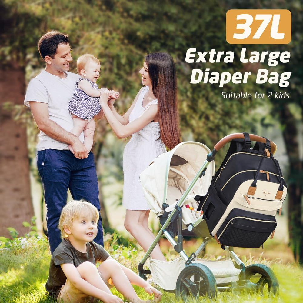 Tonyeee diaper bag backpack insulated pockets keep bottles at the right temperature