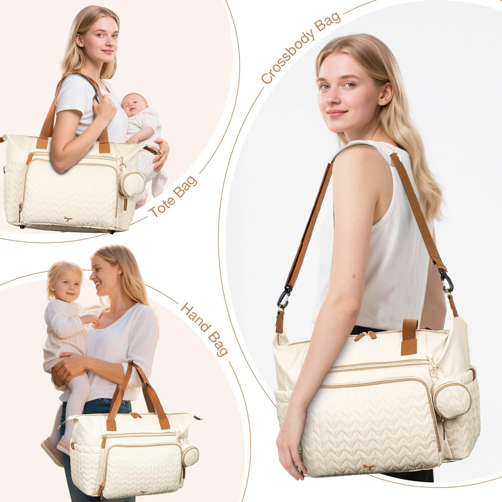 Tonyeee bag features studded feet to elevate hygiene and keep the base clean