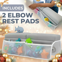 Toodly bath kneeler suction cups closeup, ensures stable placement.