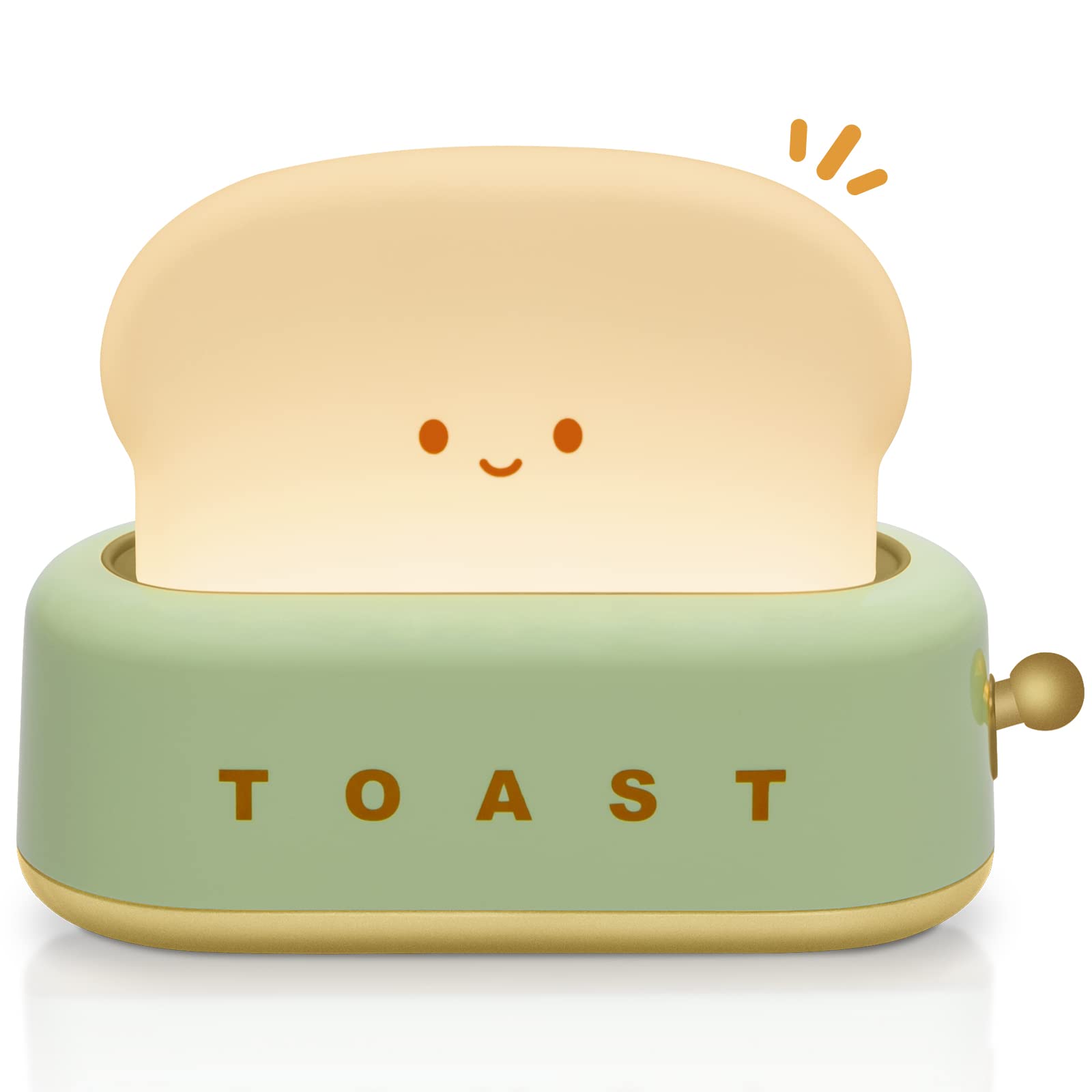 TOOGE desk decor toaster lamp adds cute charm to a kids' or teen space