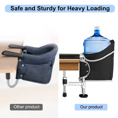 Toogel aluminum and stainless steel locking system provides sturdy support