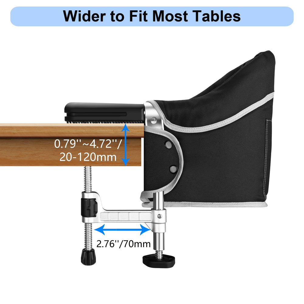 Toogel foldable travel seat with carry bag for convenient outings