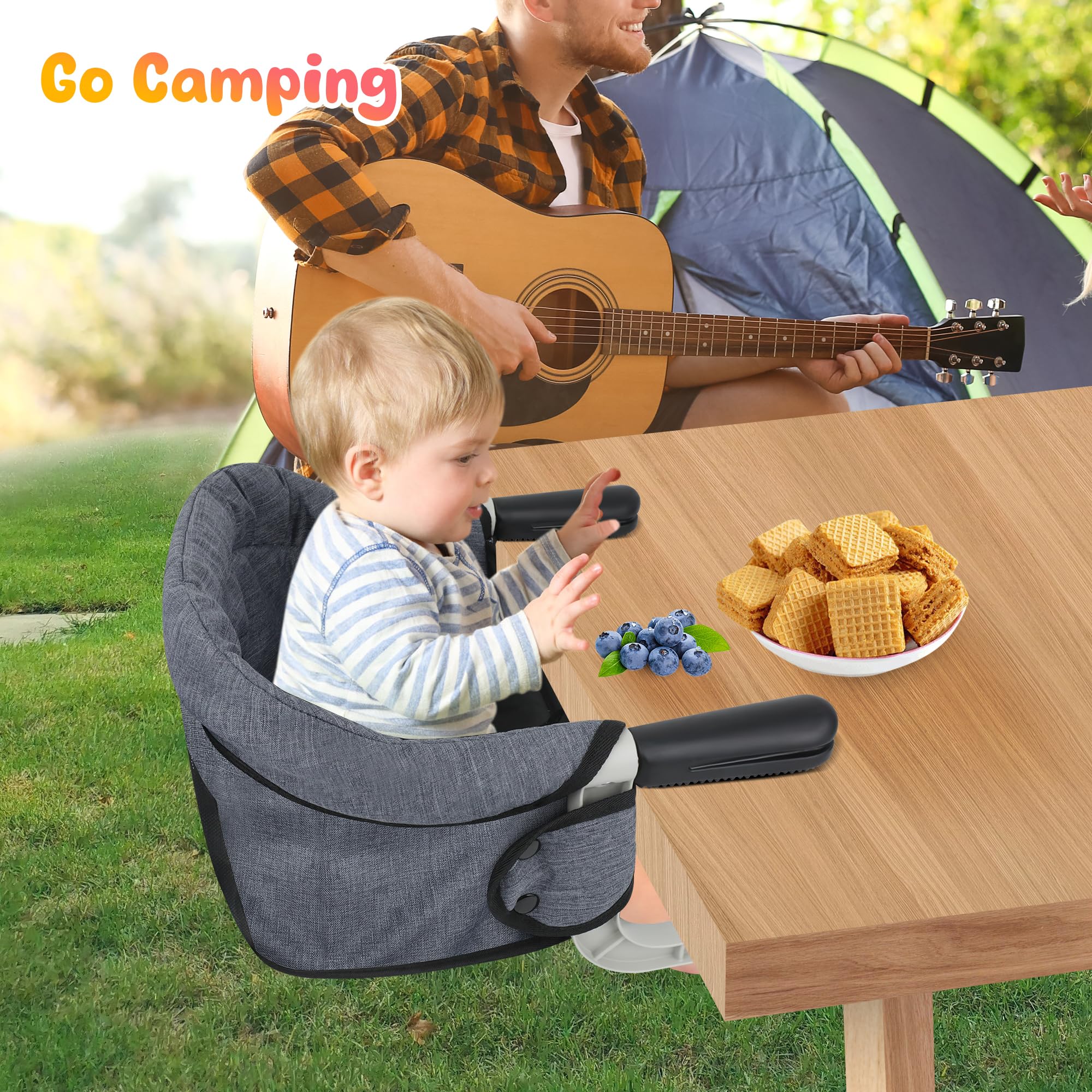 One-step tool-free installation suits busy mealtimes.