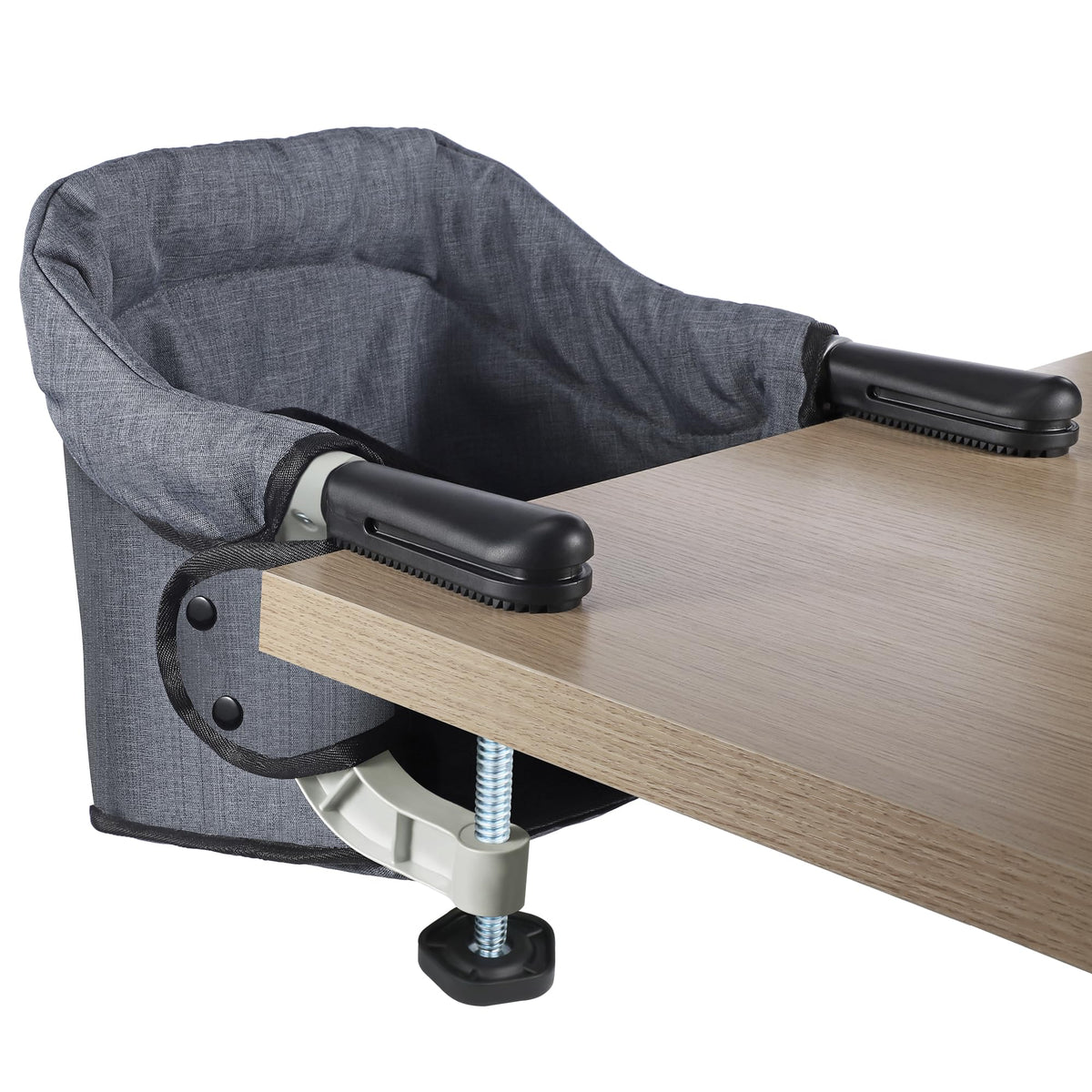 Toogel Hook-On High Chair with quick setup for family meals.