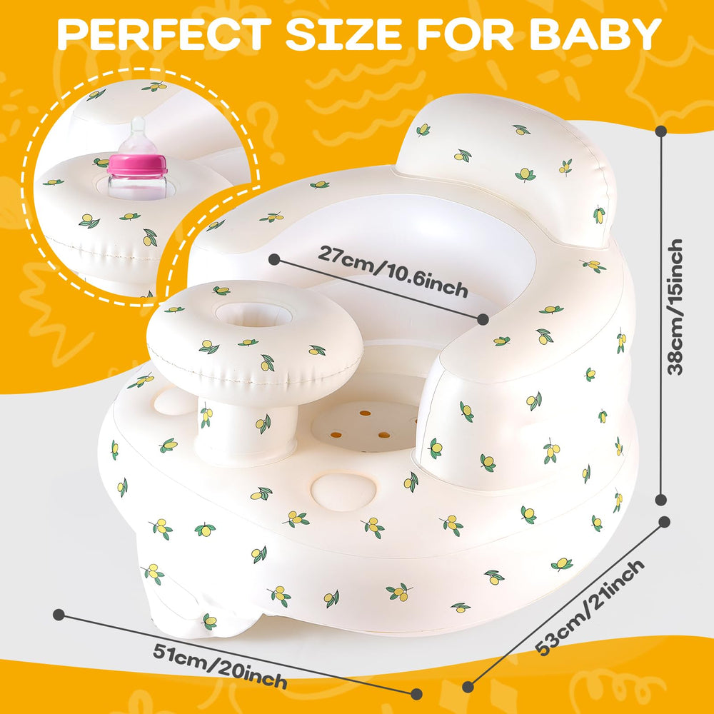 Tooktro safe-backrest provides supportive seating for growing babies.