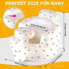 Tooktro safe-backrest provides supportive seating for growing babies.