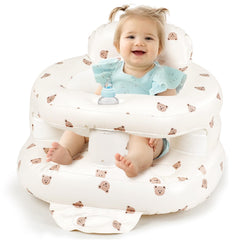 Tooktro inflatable baby seat ready for travel with quick inflate