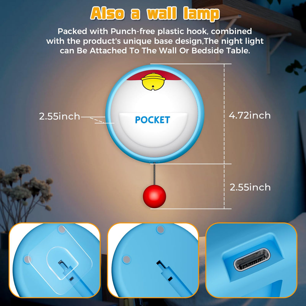 TOPBSTAO Night Light portable design ideal for night trips