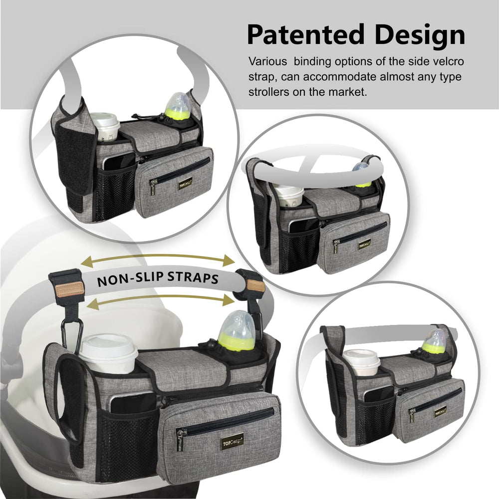 TOPDesign insulated cup holder keeps drinks cool on walks