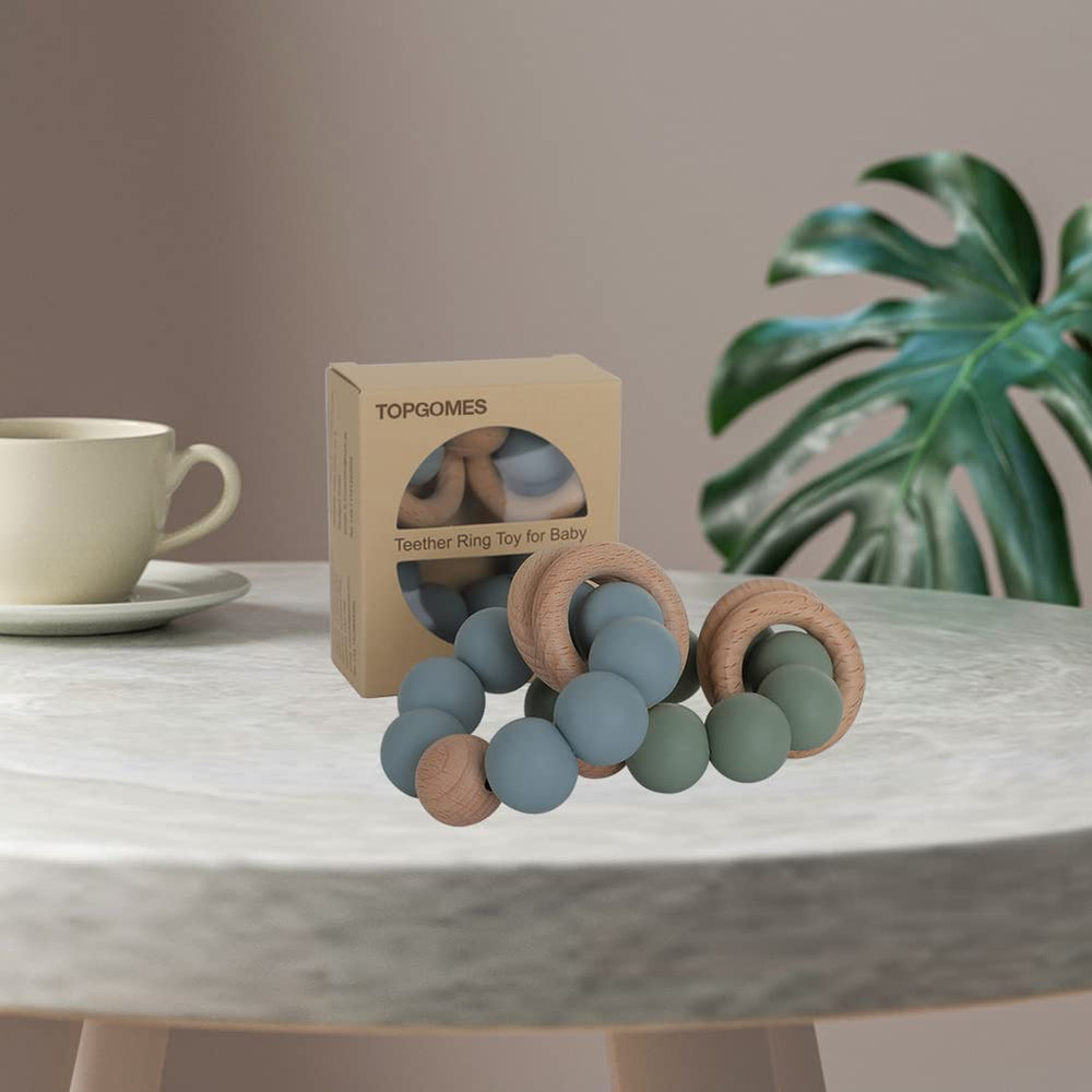 TopGOMES beech wood and silicone contact area provides varied textures.