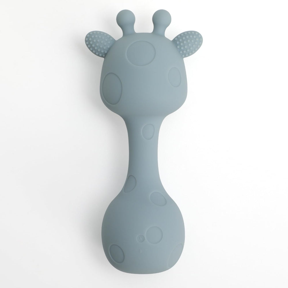 TOPGOMES teether close-up highlights textured bumps for infant chewing.