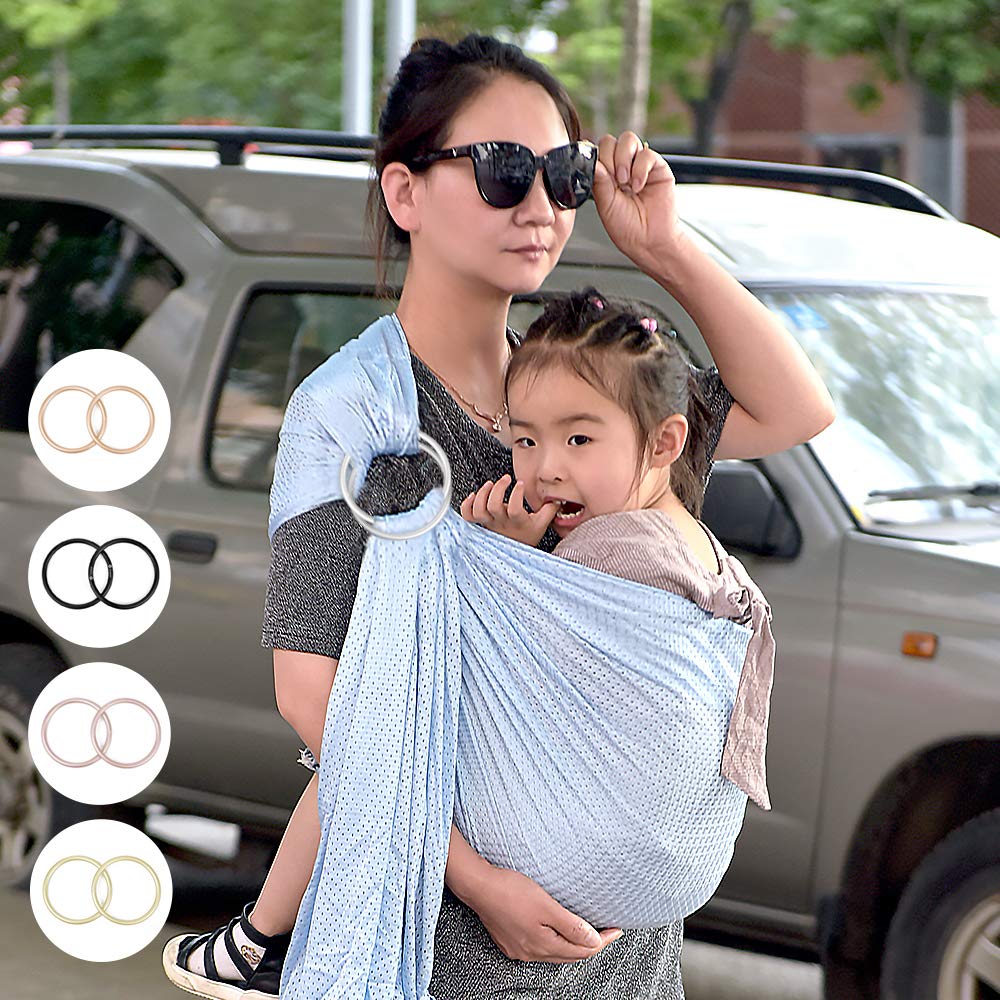 TOPIND portable sling ring in use showing compact size and adjustable fit.