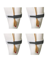 TopMed ETS catheter securing strap with anti-slip silicone grip keeps tubing steady during movement.