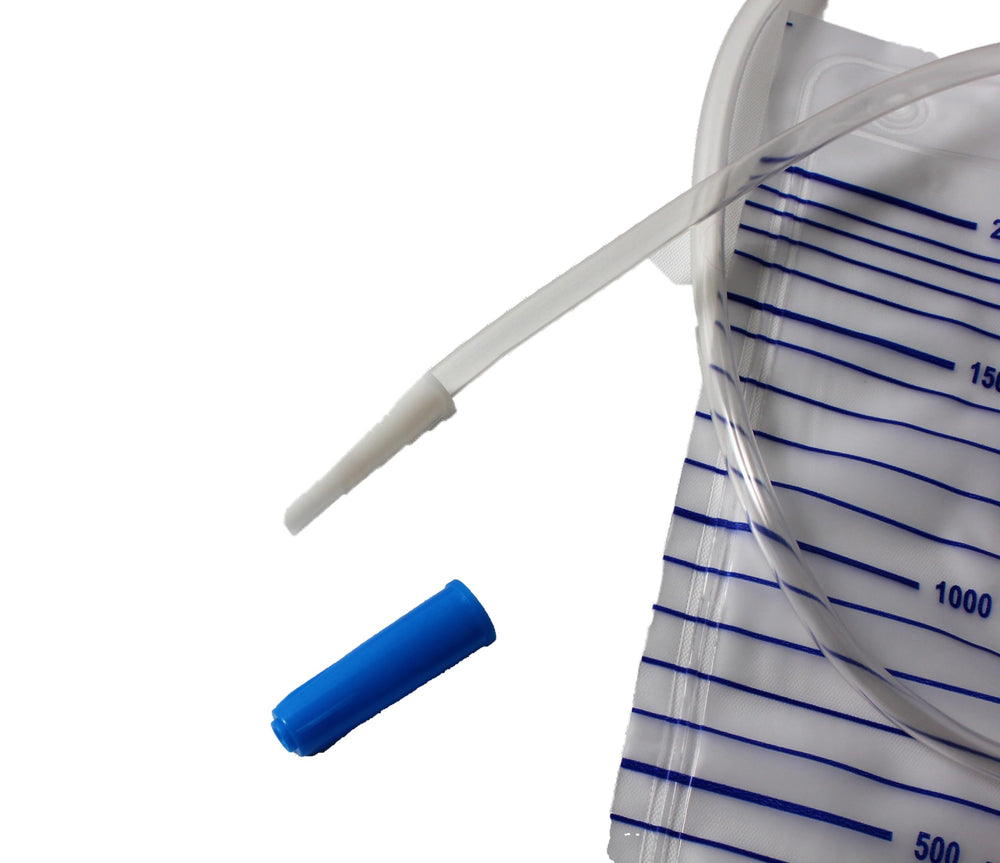 25-count TOPMED ETS drainage bag for disposable incontinence care