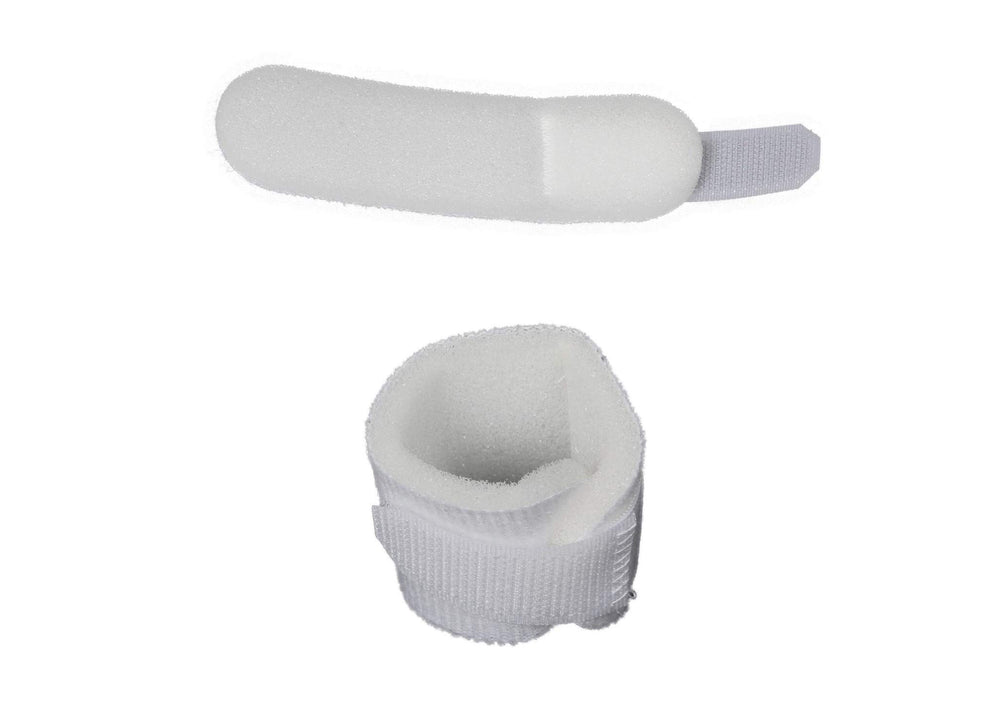 Topmed ETS foam strap attachment close-up