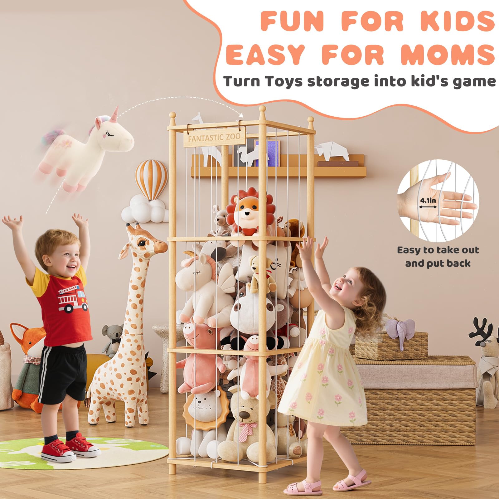 TOPMELON safety-first corners ensure kid-friendly use and smooth edges.