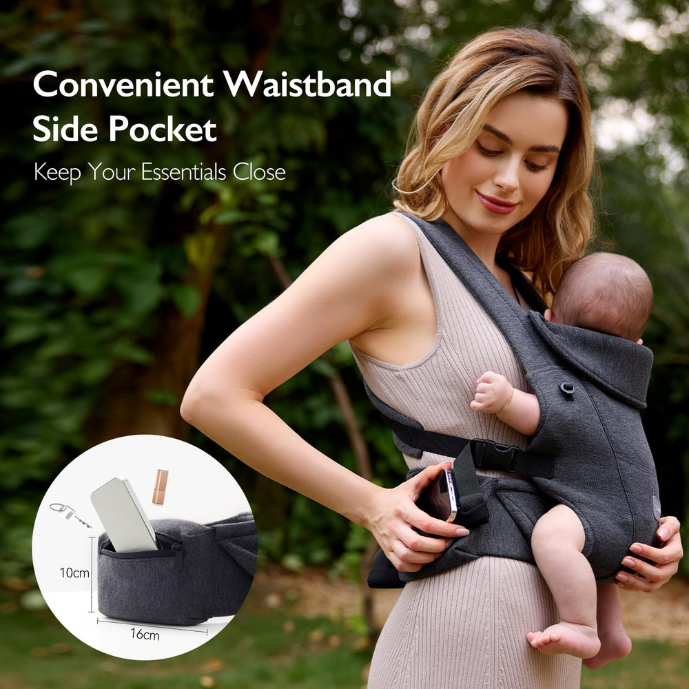 Topmeta baby wrap featuring adjustable fit for a secure, personalized feel