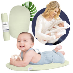 Topponcino Company feeding pillow supports comfortable nursing and proper posture.