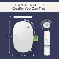 Topponcino head support keeps newborns comfortably aligned.