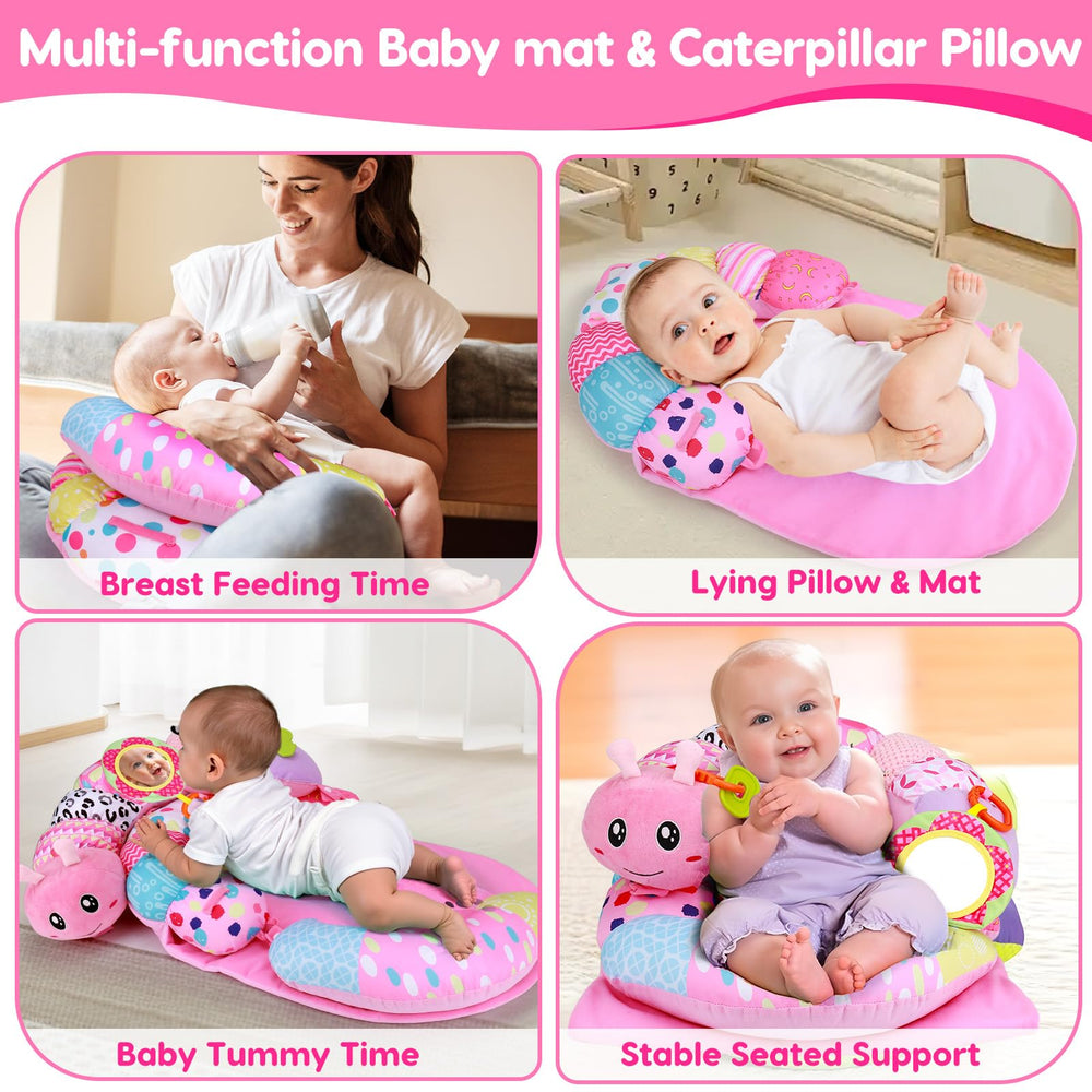 Topsochir clear baby mirror and teether enhance mirror-based exploration safely.