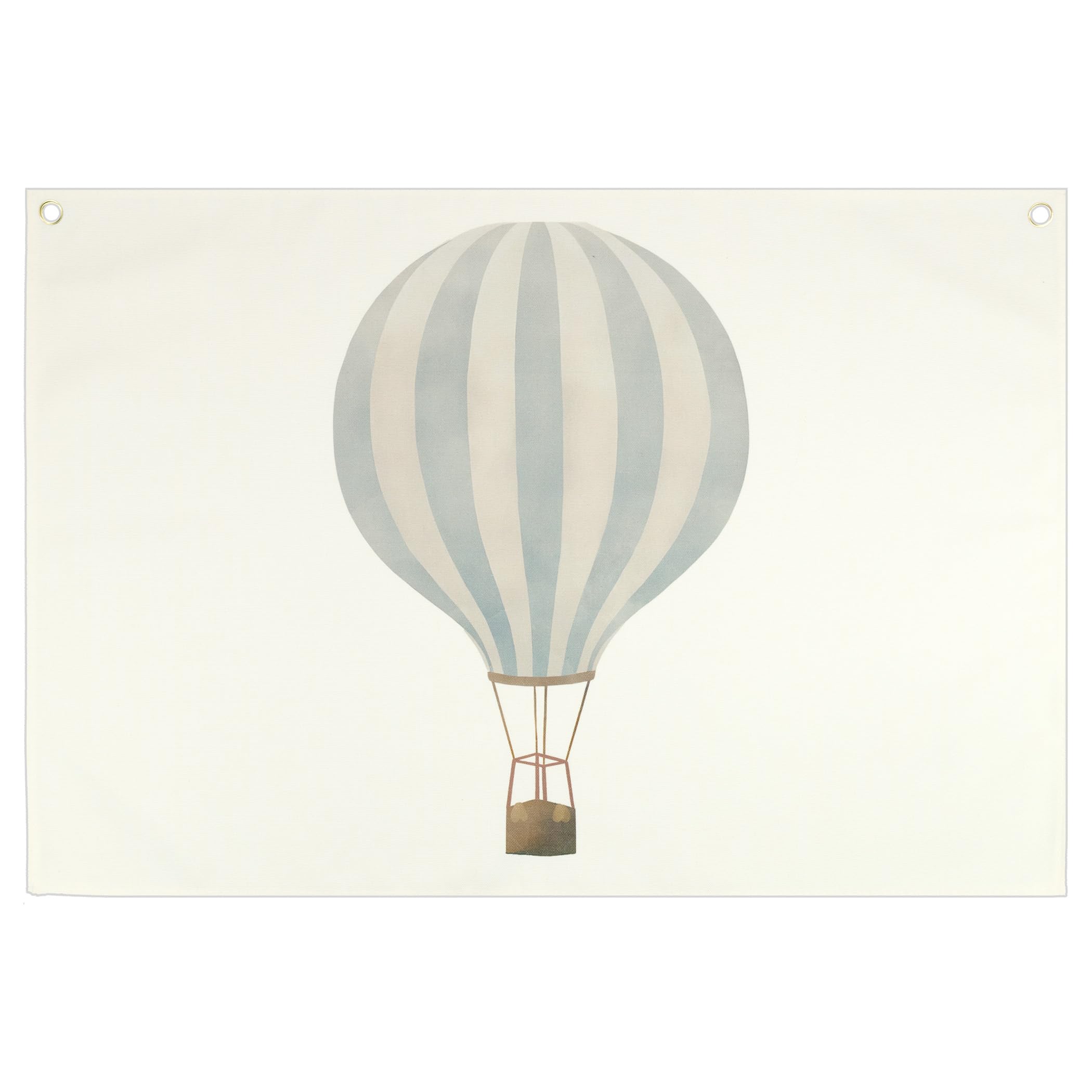 Topthink banner bedroom playroom decor with neutral beige tone