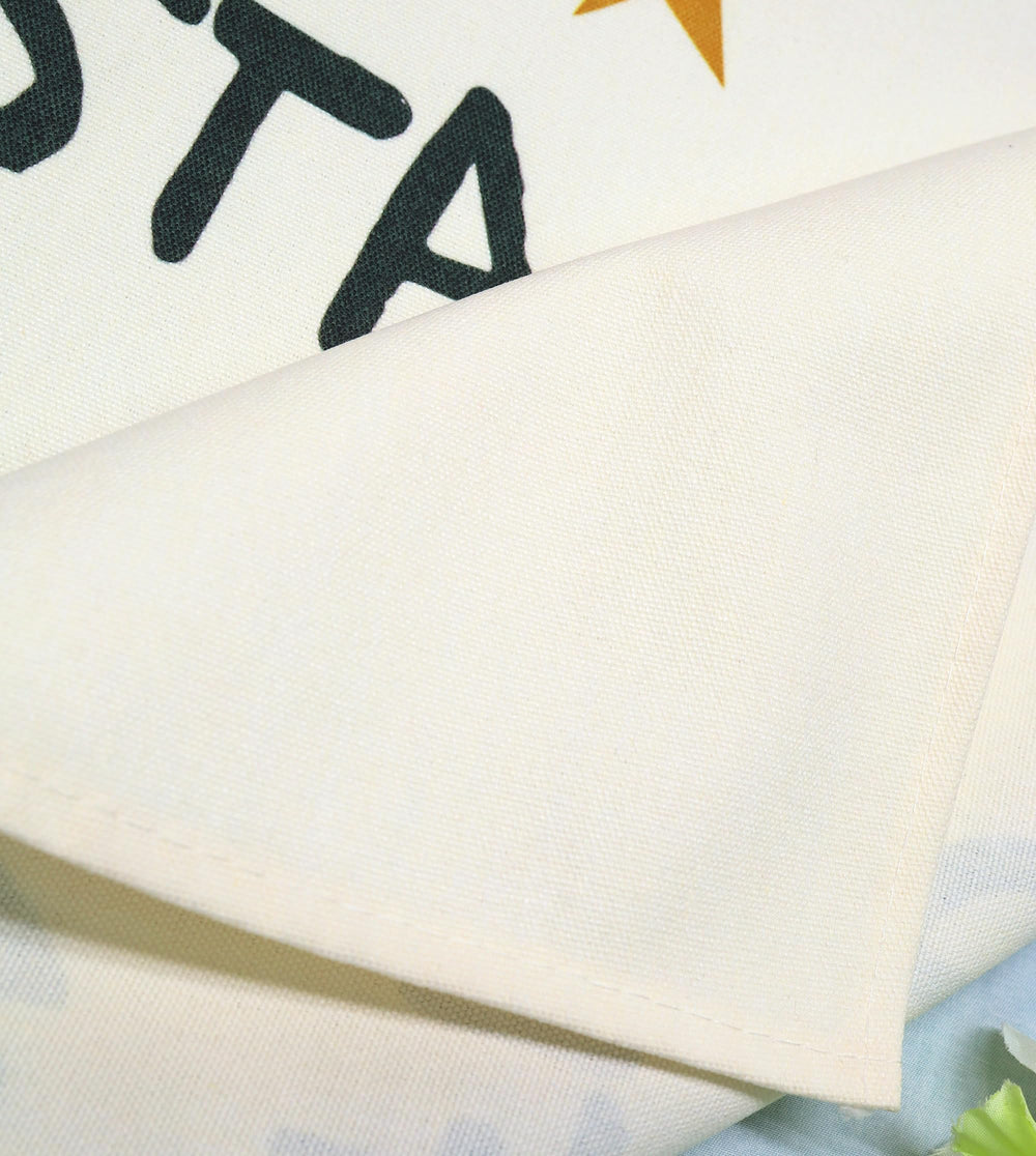 Topthink Boho banner decor enhances cafe or hotel ambiance with beige fabric.