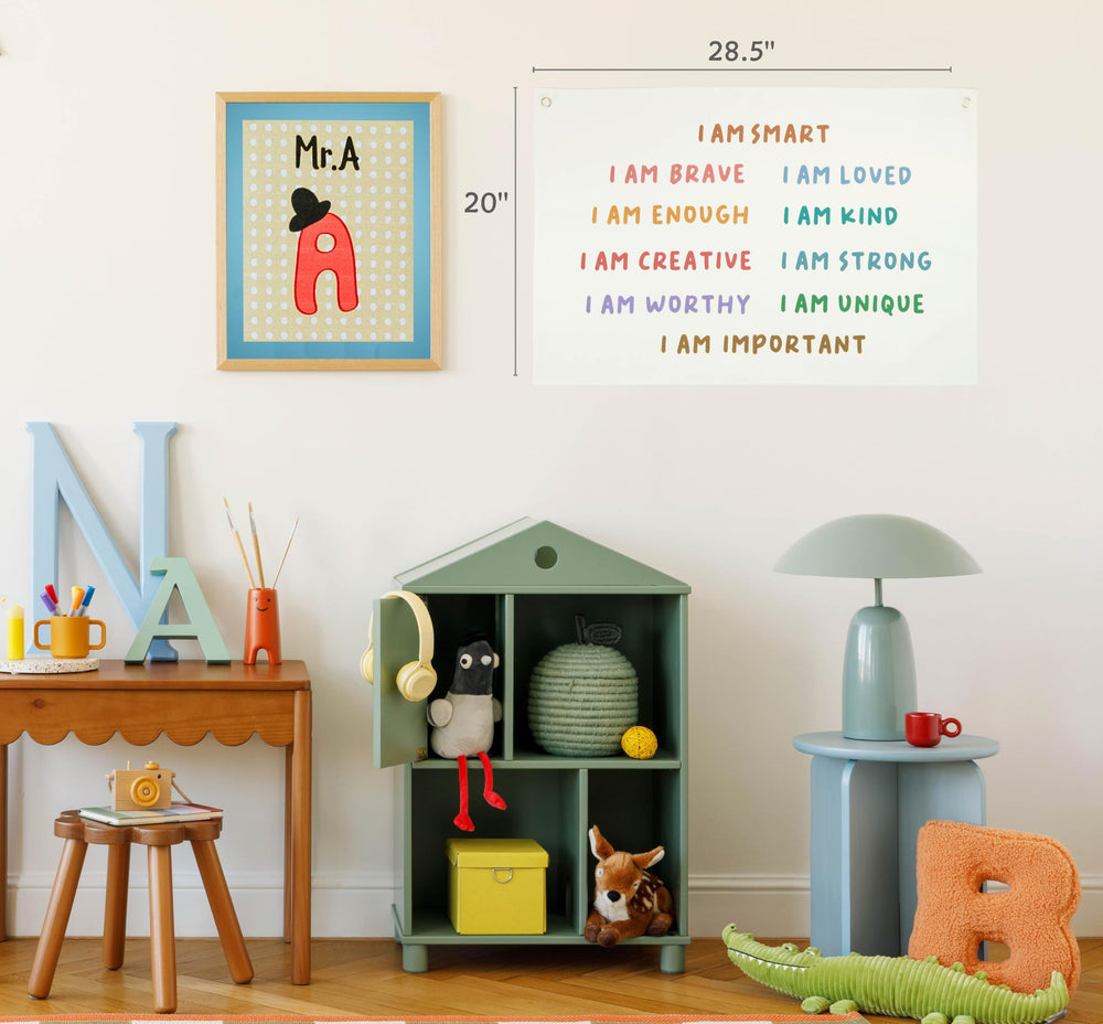 Topthink rectangle banner decor suited for classroom or reading nook