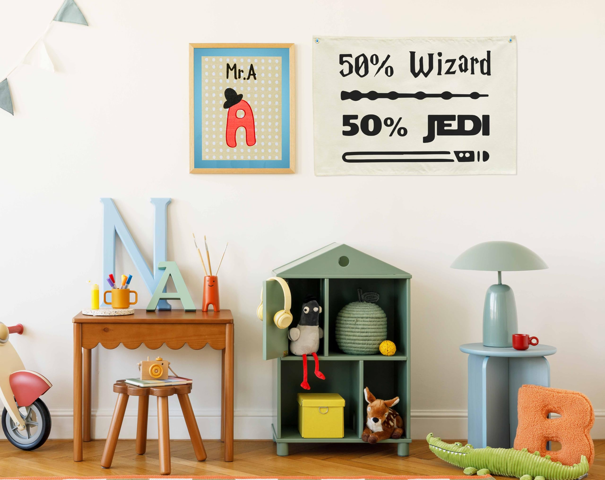 Topthink boys room banner makes a thoughtful gift idea for celebrations.