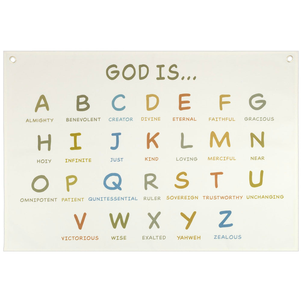 Topthink Christian wall art banner complements classrooms and homeschool spaces