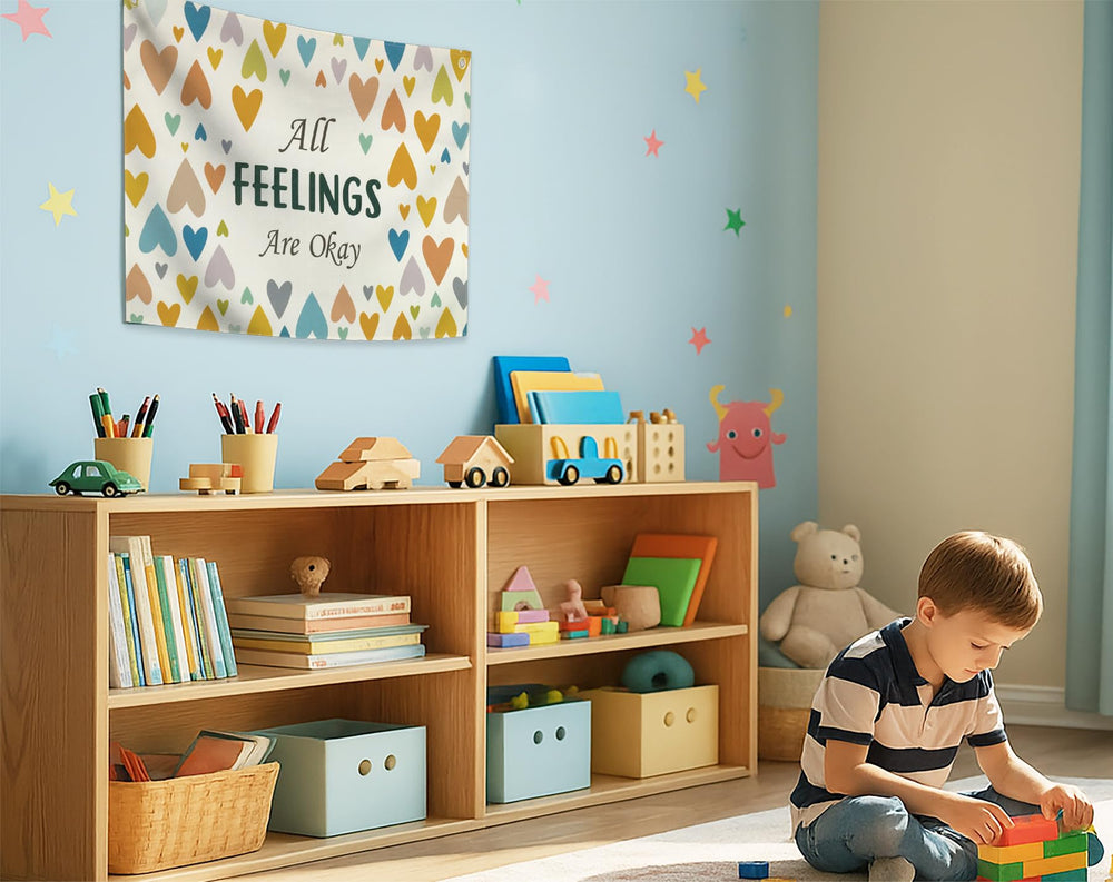 Topthink classroom therapy banner promotes a warm, inclusive learning environment.