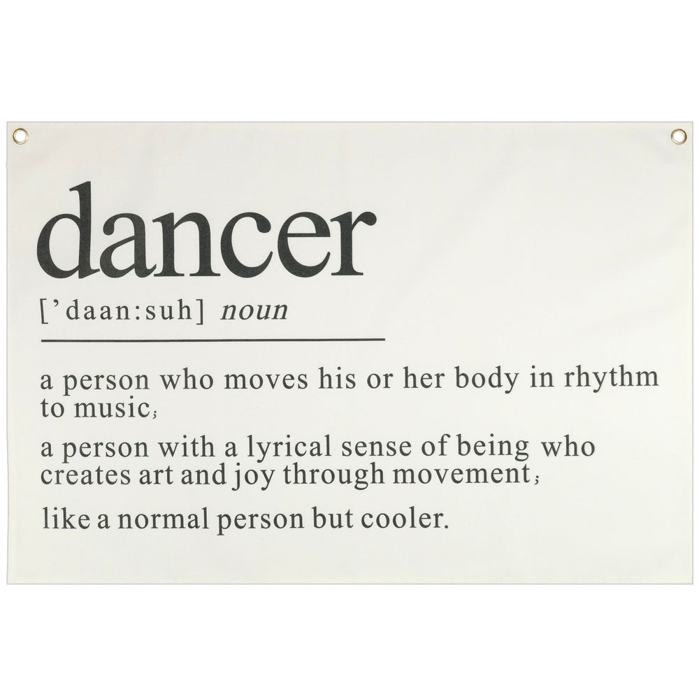 Topthink Dancer Definition gift idea banner for dancers and celebrations.