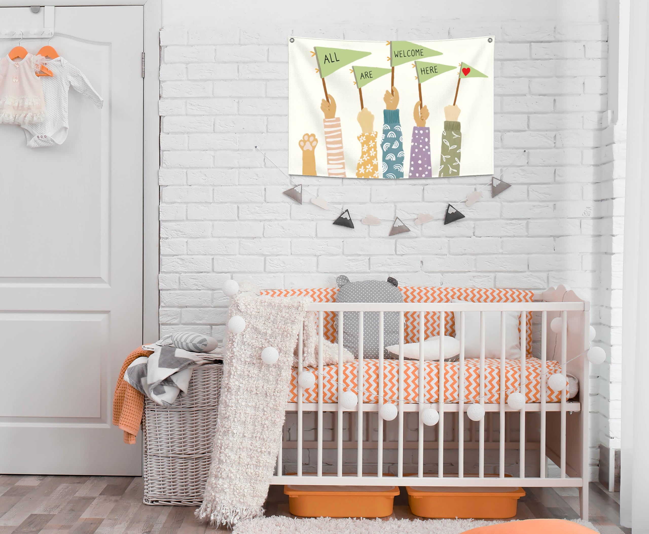 Topthink banner makes a versatile gift for baby showers and holidays