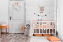 Topthink nursery wall display banner enhancing kids' room ambiance.
