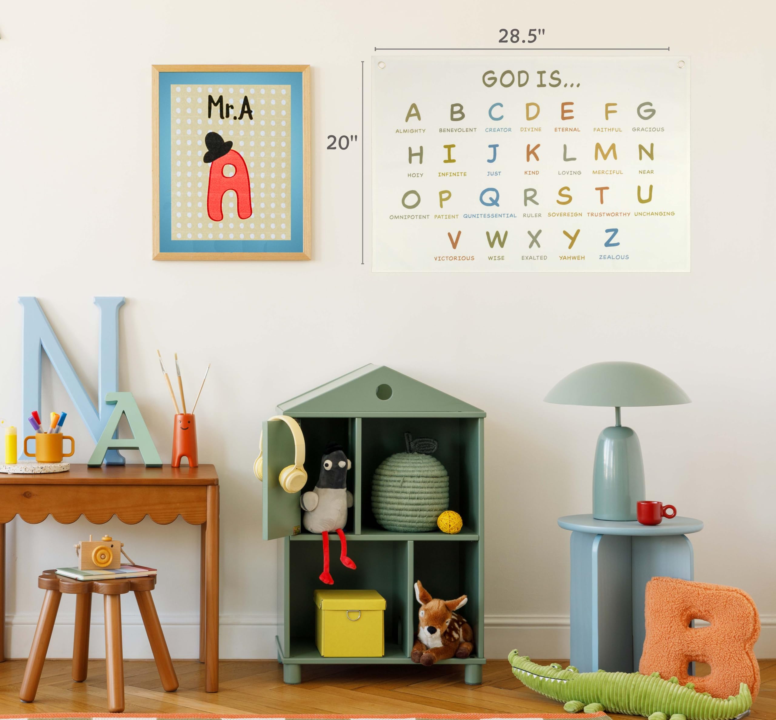 Topthink rectangle banner decor for inviting faith-filled home environments